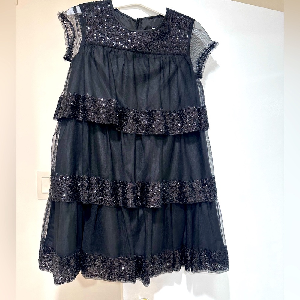 Beautiful detailed girl BCBG dress
